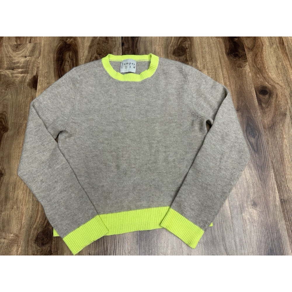 Jumper 1234 100% Cashmere Crewneck Size 2